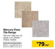 Mercury Floor Tile Range 350mm X 350mm-Per Sqm