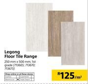 Legong Floor Tile Range 250mm X 500mm-Per Sqm