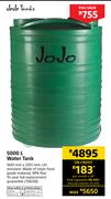 Jojo 5000L Water Tank