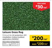 Leisure Grass Rug-Per Sqm