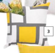 Design House Scatter Cushions Geo Block 500mm x 500mm-Each