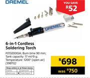Dremel 6-In-1 Cordless Soldering Torch F0132000JA