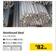 Reinforced Steel Y12 6m-Each