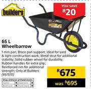 Builders 65L Wheelbarrow