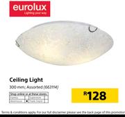 Eurolux Ceiling Light Assorted 300mm