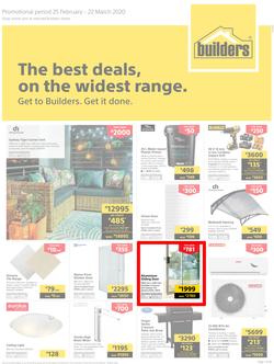 Builders KwaZulu Natal & East London : The Best Deals On The Widest Range (25 February - 22 March 2020), page 1