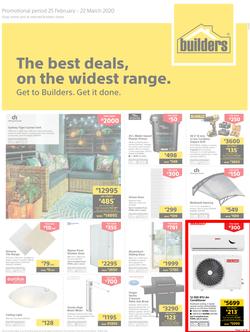 Builders KwaZulu Natal & East London : The Best Deals On The Widest Range (25 February - 22 March 2020), page 1