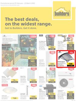 Builders KwaZulu Natal & East London : The Best Deals On The Widest Range (25 February - 22 March 2020), page 1