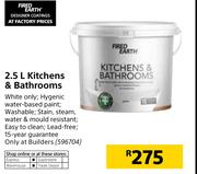 Fired Earth 2.5Ltr Kitchens & Bathrooms