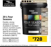 Fired Earth 20Ltr Four Seasons