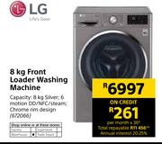 LG 8Kg Front Loader Washing Machine 