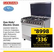 Goldair Gas Hob/ Electric Oven GGEHEO 9060 SS