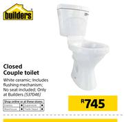 Builders Closed Couple Toilet 