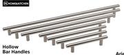 3Home&Kitchen Hollow Bar Handle 128mm-Each