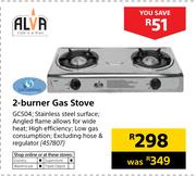 Alva 2 Burner Gas Stove GCS04