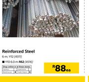 Reinforced Steel Y12 6m-Each