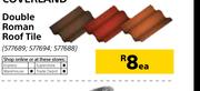 Coverland Double Roman Roof Tile-Each