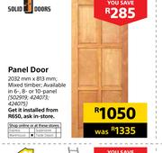Solid Doors Panel Door-2032mm X 813mm