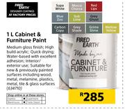 Fired Earth 1Ltr Cabinet & Furniture Paint