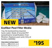 Ecofiber Pool Filter Media 1Kg
