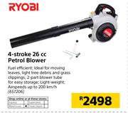 Ryobi 4 Stroke 26cc Petrol Blower