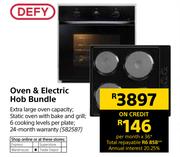 Defy Oven & Electric Hob Bundle