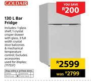 Goldair 130Ltr Bar Fridge
