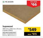 PG Bison Supawood 1830mm X 2750mm X 16mm A-Grade