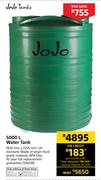 Jojo 5000L Water Tank