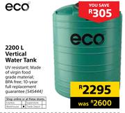 Eco 2200L Vertical Water Tank