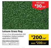 Leisure Grass Rug-Per Sqm