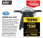 Weber Q3000 Gas Grill
