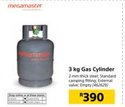 Megamaster 3Kg Gas Cylinder