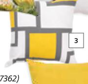 Design House Scatter Cushions Geo Block 500mm x 500mm-Each