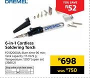 Dremel 6-In-1 Cordless Soldering Torch F0132000JA
