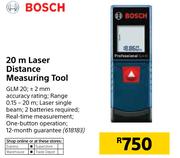 Bosch 20m Laser Distance Measuring Tool  GLM 20 - each