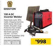 Disston 130A DC Inverter Welder