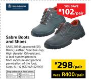 Bata Industries Sabre Boots & Shoes-Per Pair