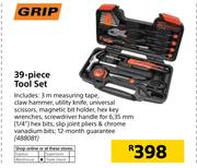 Grip 39 Piece Tool SetGrip 39 Piece Tool Set