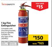 Intasafety 1Kg Fire Extinguisher