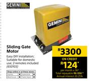 Gemini Sliding Gate Motor