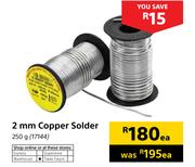 2mm Copper Solder-250g Each