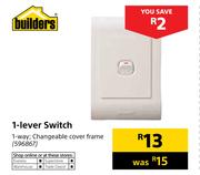 Builders 1-Lever Switch
