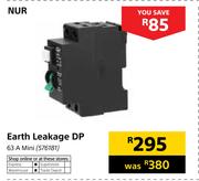 Nur Earth Leakage DP 63 A Mini