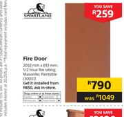 Solid Doors Fire Door-2032mm X 813mm