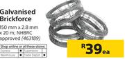 Brickforce-150mm x 2.8mm x 20m Each