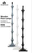 Design House Wooden Floor Lamps 