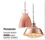 Pendants-Each