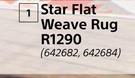 Star Flat Weave Rug