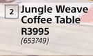 Jungle Weave Coffee Table